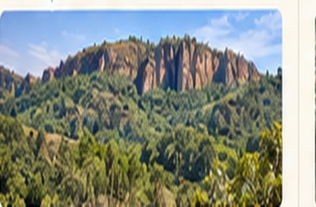 Formações rochosas da Serra de Altinópolis